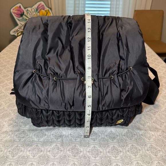 HAPP Levy Black Quilted Diaper Backpack - Black - Picture 16 of 16